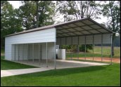 Texas Utility Carports and Combo Carports